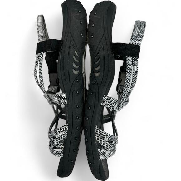 Skechers Gray Sandals women sz 8 - Picture 3 of 6